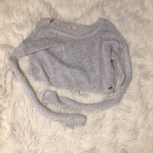 Hollister Crop Sweater
